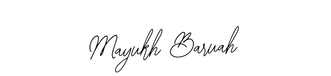 Use a signature maker to create a handwritten signature online. With this signature software, you can design (Bearetta-2O07w) your own signature for name Mayukh Baruah. Mayukh Baruah signature style 12 images and pictures png