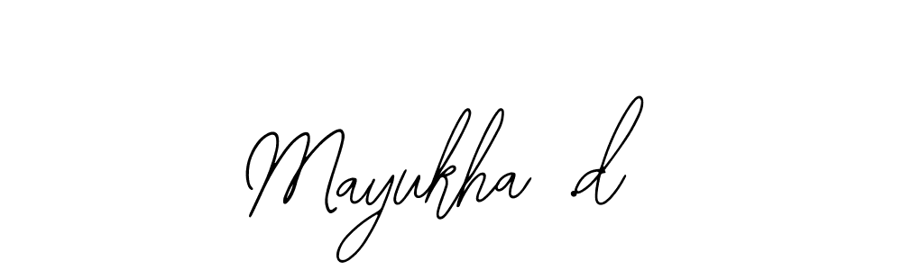 Bearetta-2O07w is a professional signature style that is perfect for those who want to add a touch of class to their signature. It is also a great choice for those who want to make their signature more unique. Get Mayukha .d name to fancy signature for free. Mayukha .d signature style 12 images and pictures png