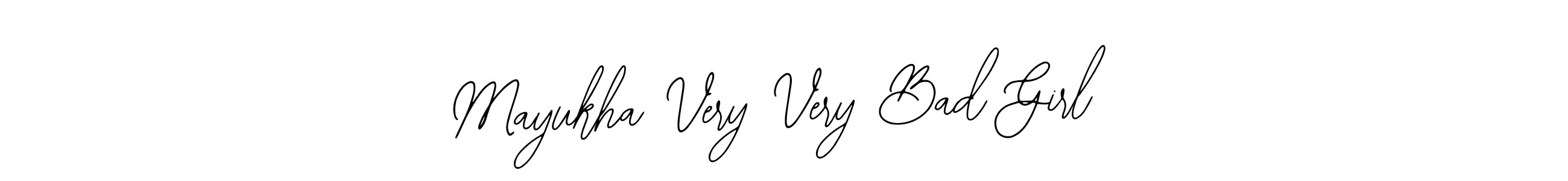 Use a signature maker to create a handwritten signature online. With this signature software, you can design (Bearetta-2O07w) your own signature for name Mayukha Very Very Bad Girl. Mayukha Very Very Bad Girl signature style 12 images and pictures png