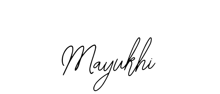 You should practise on your own different ways (Bearetta-2O07w) to write your name (Mayukhi) in signature. don't let someone else do it for you. Mayukhi signature style 12 images and pictures png