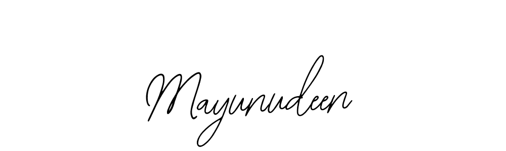 Also You can easily find your signature by using the search form. We will create Mayunudeen name handwritten signature images for you free of cost using Bearetta-2O07w sign style. Mayunudeen signature style 12 images and pictures png