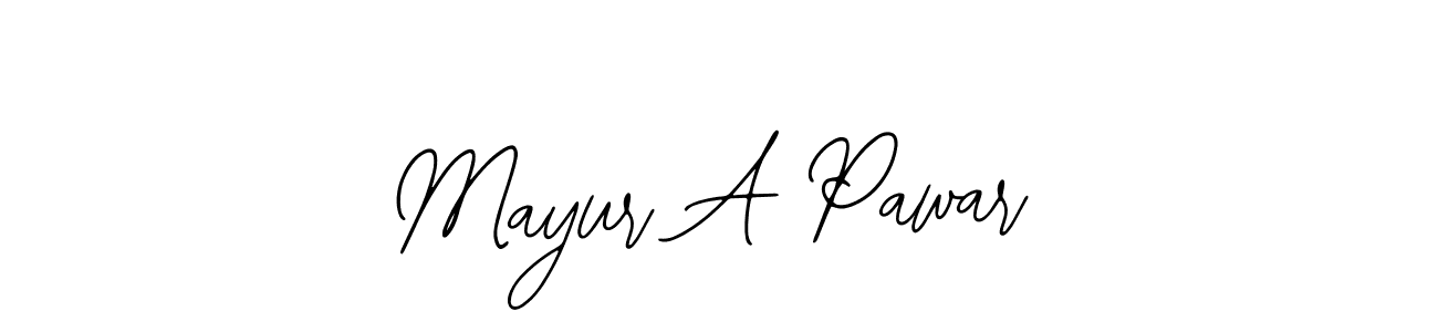 Also we have Mayur A Pawar name is the best signature style. Create professional handwritten signature collection using Bearetta-2O07w autograph style. Mayur A Pawar signature style 12 images and pictures png