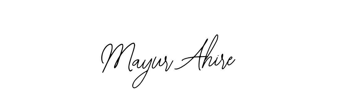 Check out images of Autograph of Mayur Ahire name. Actor Mayur Ahire Signature Style. Bearetta-2O07w is a professional sign style online. Mayur Ahire signature style 12 images and pictures png