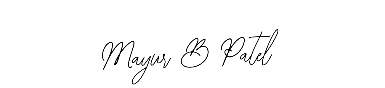 This is the best signature style for the Mayur B Patel name. Also you like these signature font (Bearetta-2O07w). Mix name signature. Mayur B Patel signature style 12 images and pictures png