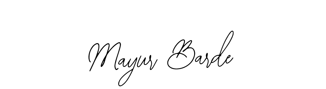 Also we have Mayur Barde name is the best signature style. Create professional handwritten signature collection using Bearetta-2O07w autograph style. Mayur Barde signature style 12 images and pictures png