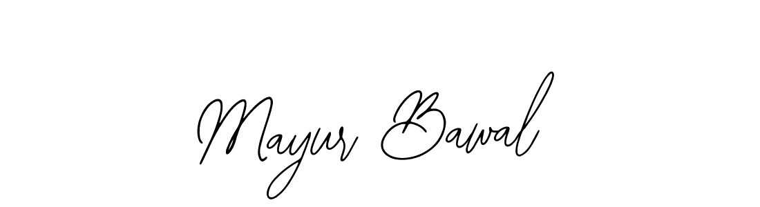 Make a beautiful signature design for name Mayur Bawal. Use this online signature maker to create a handwritten signature for free. Mayur Bawal signature style 12 images and pictures png