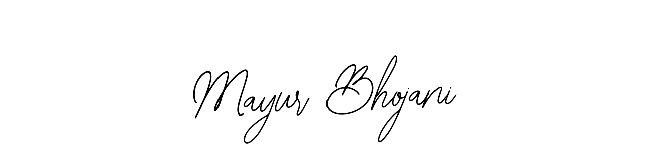 Create a beautiful signature design for name Mayur Bhojani. With this signature (Bearetta-2O07w) fonts, you can make a handwritten signature for free. Mayur Bhojani signature style 12 images and pictures png