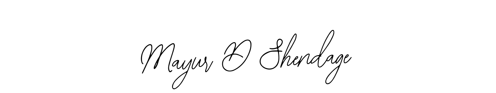 Use a signature maker to create a handwritten signature online. With this signature software, you can design (Bearetta-2O07w) your own signature for name Mayur D Shendage. Mayur D Shendage signature style 12 images and pictures png