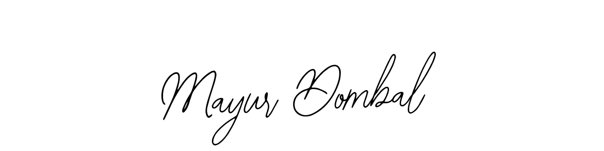 You can use this online signature creator to create a handwritten signature for the name Mayur Dombal. This is the best online autograph maker. Mayur Dombal signature style 12 images and pictures png