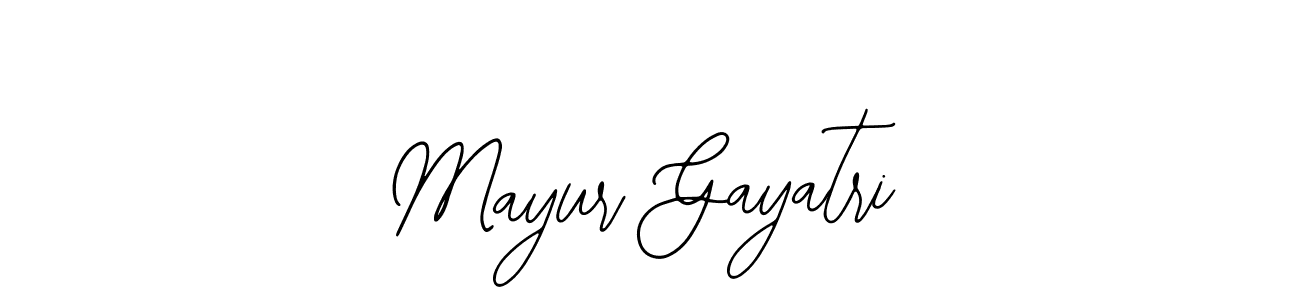 if you are searching for the best signature style for your name Mayur Gayatri. so please give up your signature search. here we have designed multiple signature styles  using Bearetta-2O07w. Mayur Gayatri signature style 12 images and pictures png