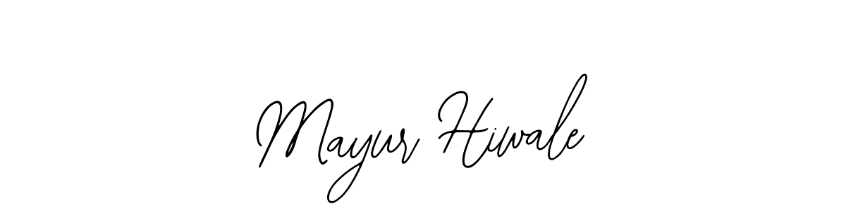 Also You can easily find your signature by using the search form. We will create Mayur Hiwale name handwritten signature images for you free of cost using Bearetta-2O07w sign style. Mayur Hiwale signature style 12 images and pictures png