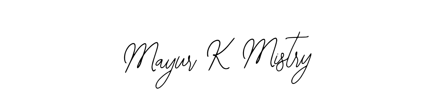 Make a beautiful signature design for name Mayur K Mistry. With this signature (Bearetta-2O07w) style, you can create a handwritten signature for free. Mayur K Mistry signature style 12 images and pictures png