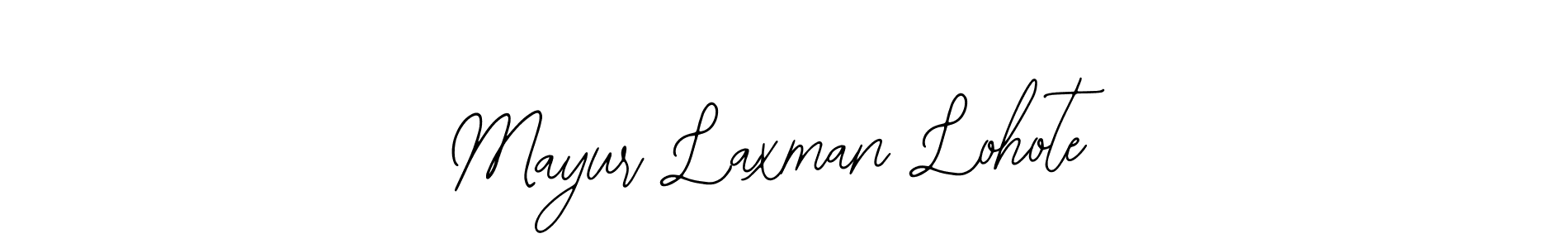 if you are searching for the best signature style for your name Mayur Laxman Lohote. so please give up your signature search. here we have designed multiple signature styles  using Bearetta-2O07w. Mayur Laxman Lohote signature style 12 images and pictures png