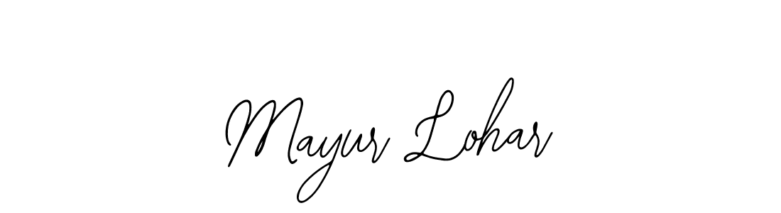 The best way (Bearetta-2O07w) to make a short signature is to pick only two or three words in your name. The name Mayur Lohar include a total of six letters. For converting this name. Mayur Lohar signature style 12 images and pictures png