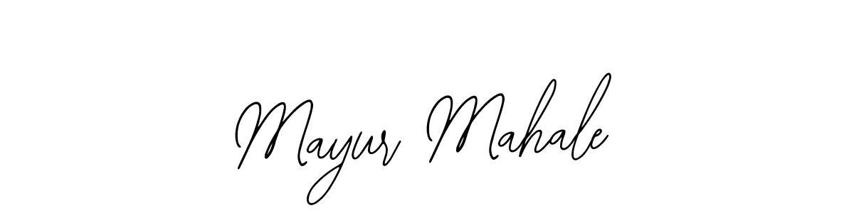 Create a beautiful signature design for name Mayur Mahale. With this signature (Bearetta-2O07w) fonts, you can make a handwritten signature for free. Mayur Mahale signature style 12 images and pictures png