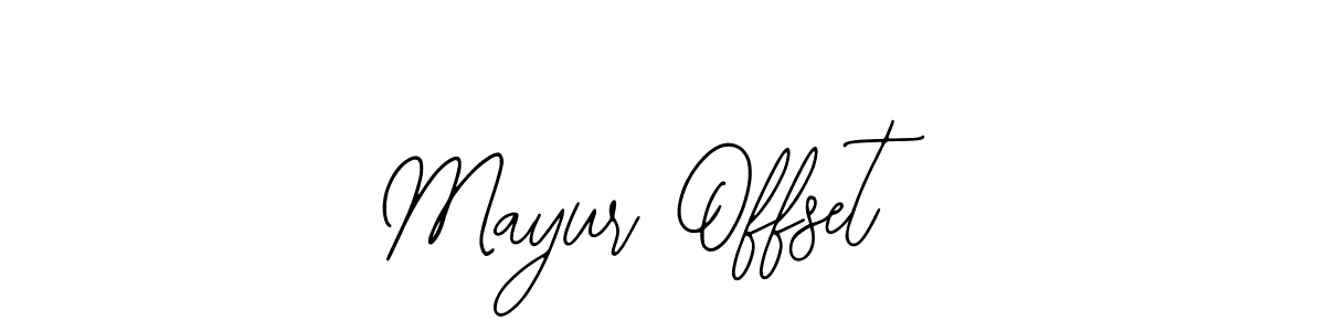 It looks lik you need a new signature style for name Mayur Offset. Design unique handwritten (Bearetta-2O07w) signature with our free signature maker in just a few clicks. Mayur Offset signature style 12 images and pictures png