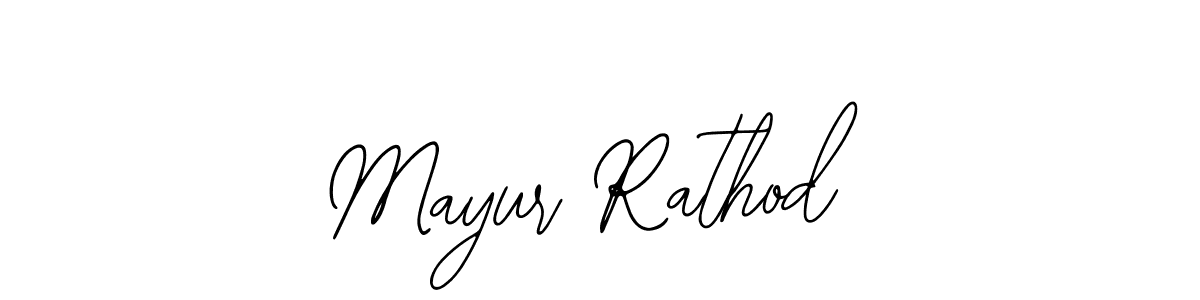 if you are searching for the best signature style for your name Mayur Rathod. so please give up your signature search. here we have designed multiple signature styles  using Bearetta-2O07w. Mayur Rathod signature style 12 images and pictures png