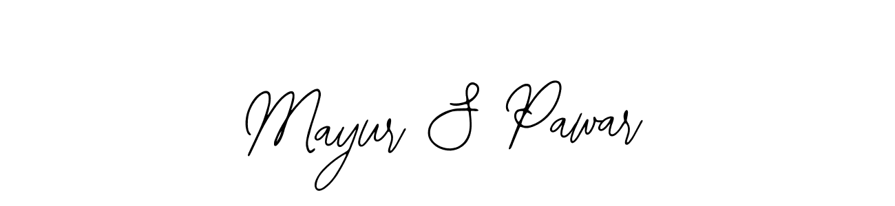 Design your own signature with our free online signature maker. With this signature software, you can create a handwritten (Bearetta-2O07w) signature for name Mayur S Pawar. Mayur S Pawar signature style 12 images and pictures png