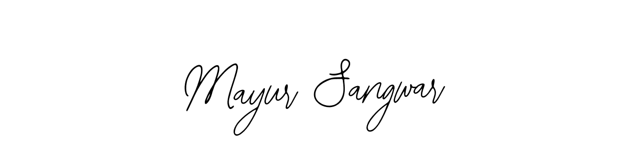 Mayur Sangwar stylish signature style. Best Handwritten Sign (Bearetta-2O07w) for my name. Handwritten Signature Collection Ideas for my name Mayur Sangwar. Mayur Sangwar signature style 12 images and pictures png