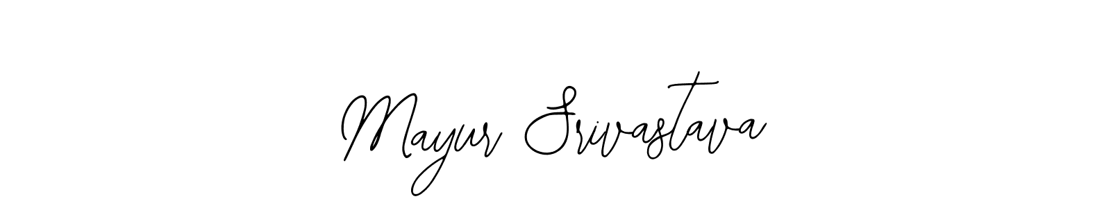 Make a beautiful signature design for name Mayur Srivastava. With this signature (Bearetta-2O07w) style, you can create a handwritten signature for free. Mayur Srivastava signature style 12 images and pictures png