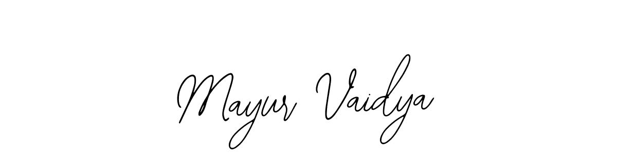 Once you've used our free online signature maker to create your best signature Bearetta-2O07w style, it's time to enjoy all of the benefits that Mayur Vaidya name signing documents. Mayur Vaidya signature style 12 images and pictures png