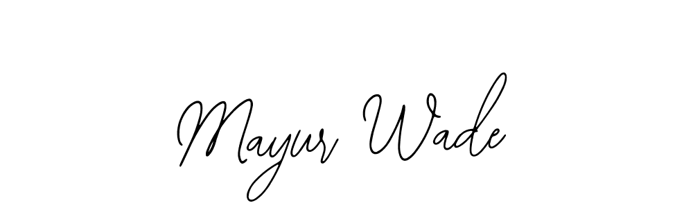 Once you've used our free online signature maker to create your best signature Bearetta-2O07w style, it's time to enjoy all of the benefits that Mayur Wade name signing documents. Mayur Wade signature style 12 images and pictures png