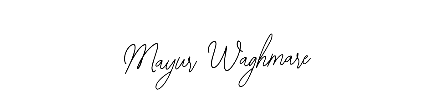 Create a beautiful signature design for name Mayur Waghmare. With this signature (Bearetta-2O07w) fonts, you can make a handwritten signature for free. Mayur Waghmare signature style 12 images and pictures png