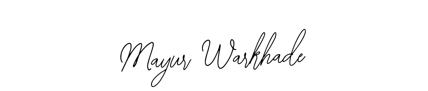 How to make Mayur Warkhade signature? Bearetta-2O07w is a professional autograph style. Create handwritten signature for Mayur Warkhade name. Mayur Warkhade signature style 12 images and pictures png