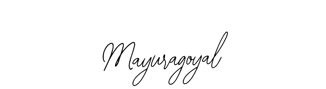 Design your own signature with our free online signature maker. With this signature software, you can create a handwritten (Bearetta-2O07w) signature for name Mayuragoyal. Mayuragoyal signature style 12 images and pictures png