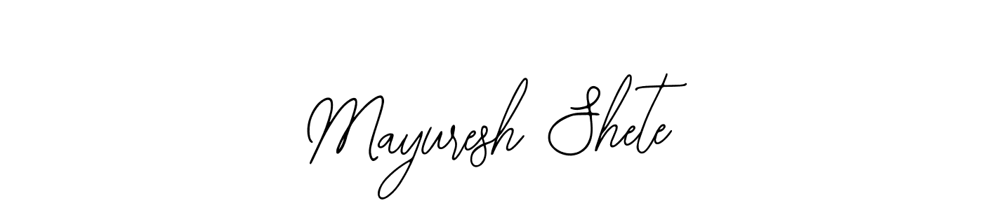 Also we have Mayuresh Shete name is the best signature style. Create professional handwritten signature collection using Bearetta-2O07w autograph style. Mayuresh Shete signature style 12 images and pictures png