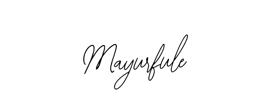 The best way (Bearetta-2O07w) to make a short signature is to pick only two or three words in your name. The name Mayurfule include a total of six letters. For converting this name. Mayurfule signature style 12 images and pictures png