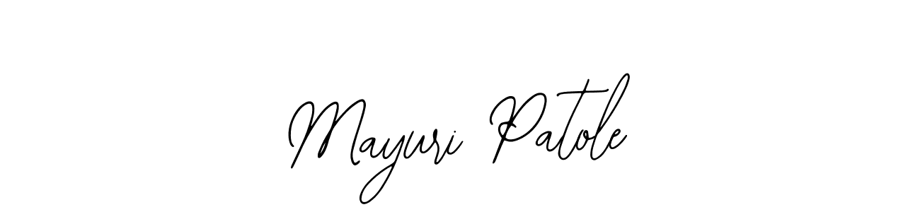 Also we have Mayuri Patole name is the best signature style. Create professional handwritten signature collection using Bearetta-2O07w autograph style. Mayuri Patole signature style 12 images and pictures png