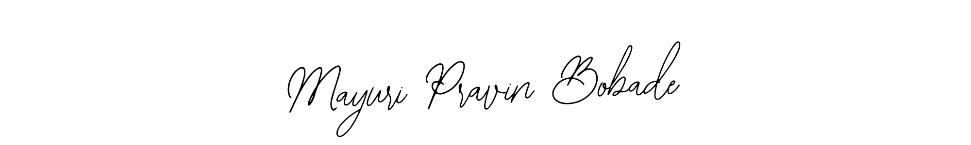 This is the best signature style for the Mayuri Pravin Bobade name. Also you like these signature font (Bearetta-2O07w). Mix name signature. Mayuri Pravin Bobade signature style 12 images and pictures png