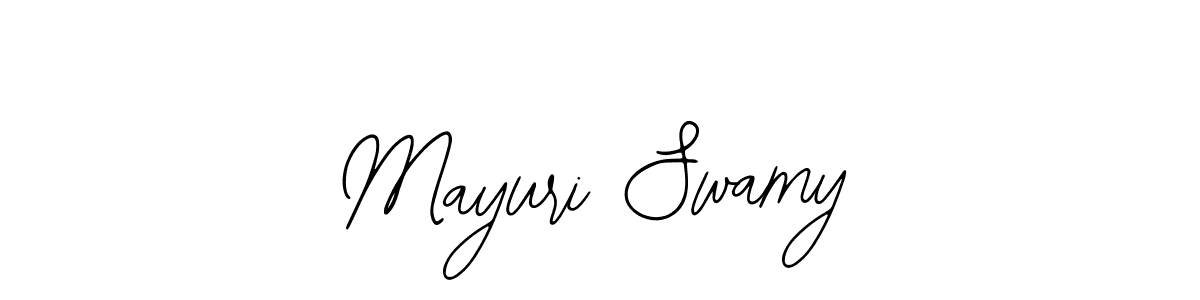 Use a signature maker to create a handwritten signature online. With this signature software, you can design (Bearetta-2O07w) your own signature for name Mayuri Swamy. Mayuri Swamy signature style 12 images and pictures png