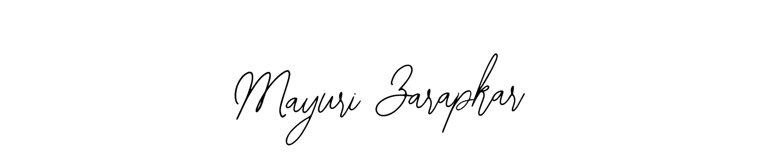 if you are searching for the best signature style for your name Mayuri Zarapkar. so please give up your signature search. here we have designed multiple signature styles  using Bearetta-2O07w. Mayuri Zarapkar signature style 12 images and pictures png