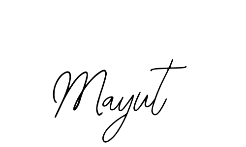 Make a beautiful signature design for name Mayut. With this signature (Bearetta-2O07w) style, you can create a handwritten signature for free. Mayut signature style 12 images and pictures png