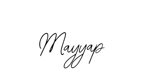 The best way (Bearetta-2O07w) to make a short signature is to pick only two or three words in your name. The name Mayyap include a total of six letters. For converting this name. Mayyap signature style 12 images and pictures png