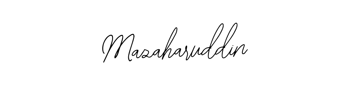 if you are searching for the best signature style for your name Mazaharuddin. so please give up your signature search. here we have designed multiple signature styles  using Bearetta-2O07w. Mazaharuddin signature style 12 images and pictures png