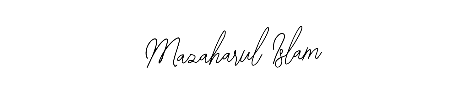Also we have Mazaharul Islam name is the best signature style. Create professional handwritten signature collection using Bearetta-2O07w autograph style. Mazaharul Islam signature style 12 images and pictures png