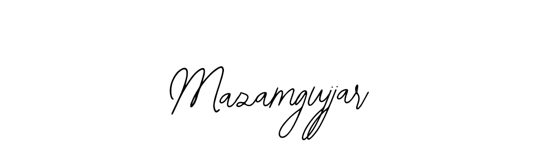 How to Draw Mazamgujjar signature style? Bearetta-2O07w is a latest design signature styles for name Mazamgujjar. Mazamgujjar signature style 12 images and pictures png