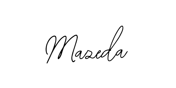 Also we have Mazeda name is the best signature style. Create professional handwritten signature collection using Bearetta-2O07w autograph style. Mazeda signature style 12 images and pictures png