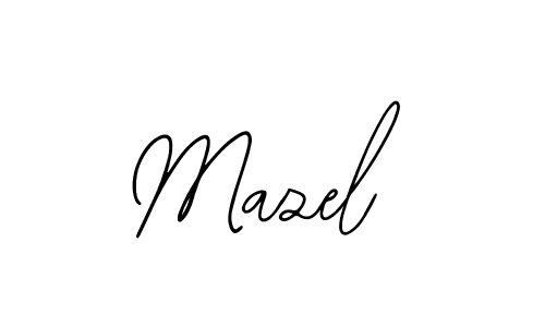 How to make Mazel signature? Bearetta-2O07w is a professional autograph style. Create handwritten signature for Mazel name. Mazel signature style 12 images and pictures png