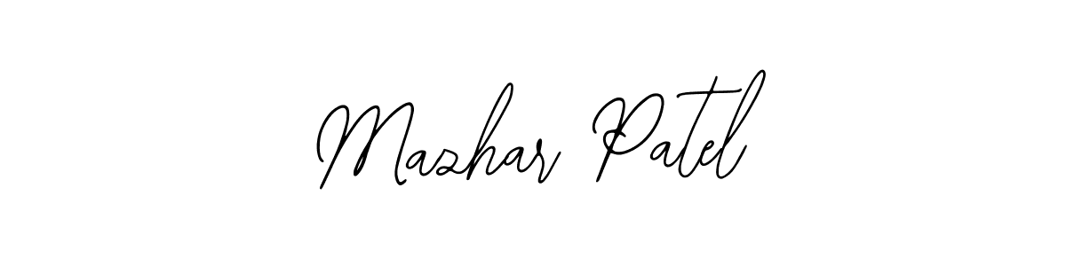 Make a short Mazhar Patel signature style. Manage your documents anywhere anytime using Bearetta-2O07w. Create and add eSignatures, submit forms, share and send files easily. Mazhar Patel signature style 12 images and pictures png