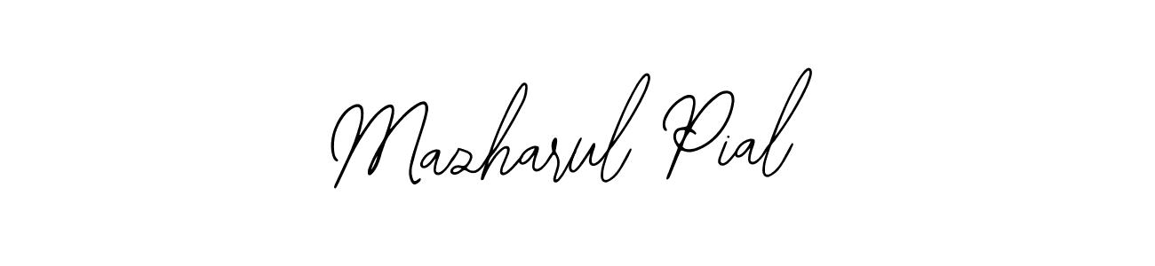 How to make Mazharul Pial signature? Bearetta-2O07w is a professional autograph style. Create handwritten signature for Mazharul Pial name. Mazharul Pial signature style 12 images and pictures png