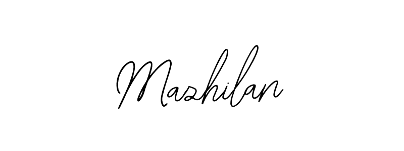 Also we have Mazhilan name is the best signature style. Create professional handwritten signature collection using Bearetta-2O07w autograph style. Mazhilan signature style 12 images and pictures png