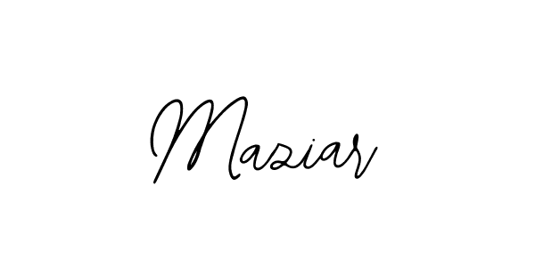 Also we have Maziar name is the best signature style. Create professional handwritten signature collection using Bearetta-2O07w autograph style. Maziar signature style 12 images and pictures png