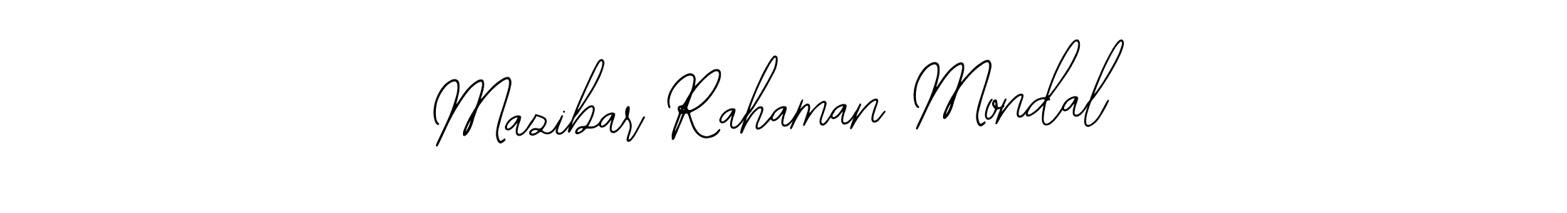 How to Draw Mazibar Rahaman Mondal signature style? Bearetta-2O07w is a latest design signature styles for name Mazibar Rahaman Mondal. Mazibar Rahaman Mondal signature style 12 images and pictures png