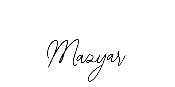 The best way (Bearetta-2O07w) to make a short signature is to pick only two or three words in your name. The name Mazyar include a total of six letters. For converting this name. Mazyar signature style 12 images and pictures png