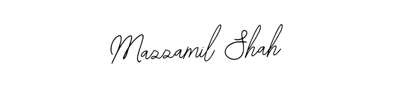 Make a beautiful signature design for name Mazzamil Shah. With this signature (Bearetta-2O07w) style, you can create a handwritten signature for free. Mazzamil Shah signature style 12 images and pictures png