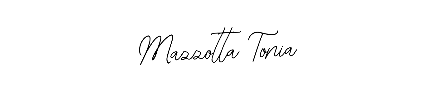 if you are searching for the best signature style for your name Mazzotta Tonia. so please give up your signature search. here we have designed multiple signature styles  using Bearetta-2O07w. Mazzotta Tonia signature style 12 images and pictures png